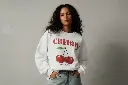Cherry Mood Premium Women's Sweatshirt