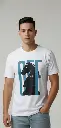 Knight Mint Regular Fit T-Shirt (White | 180 GSM Pure Cotton)