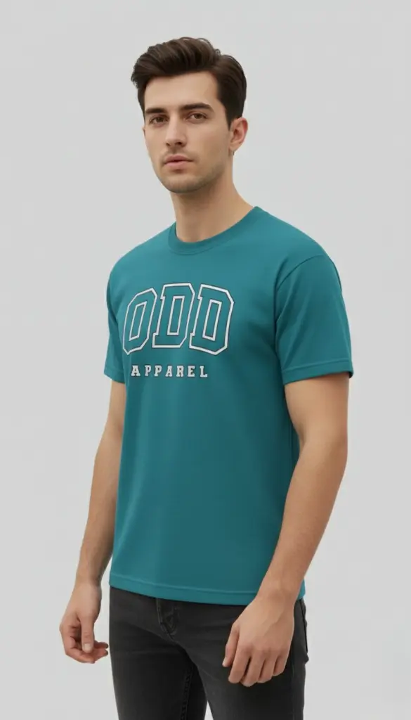ODD APPAREL Typography Tee – 180 GSM Pure Cotton