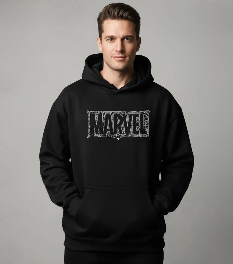 [MARVEL-M] MARVEL Web Edition – Premium Men’s Hoodie (M)