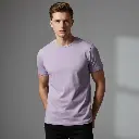 Lavender Regular Fit T-Shirt (180 GSM | Pure Cotton | Bio-Washed)