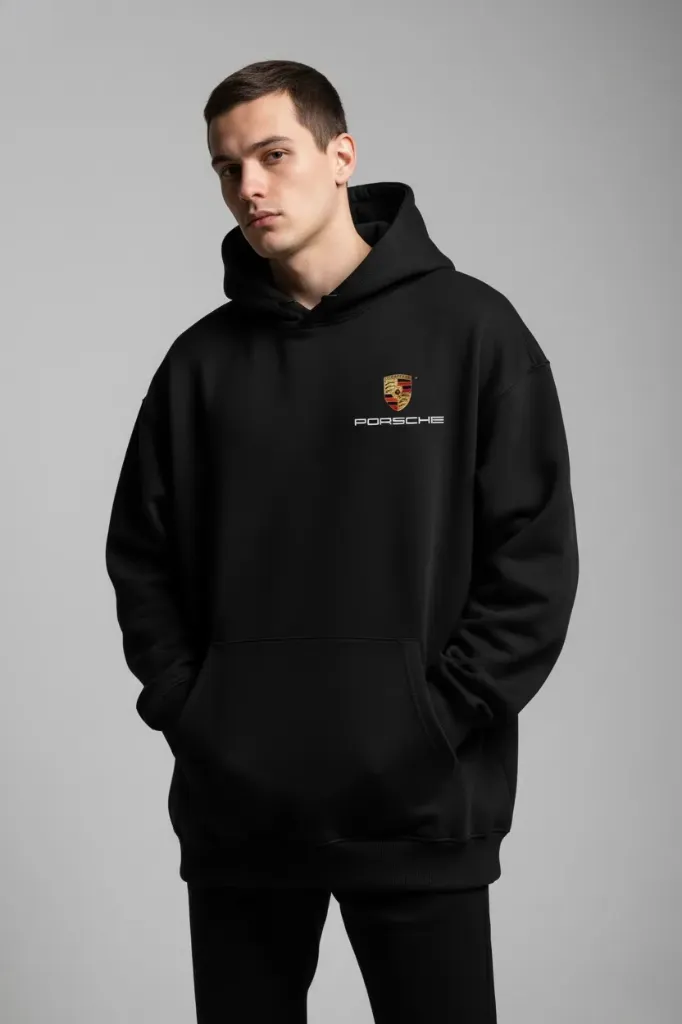 [PORSCHE-M] Porsche Car Design Premium Oversized Hoodie –  (M)