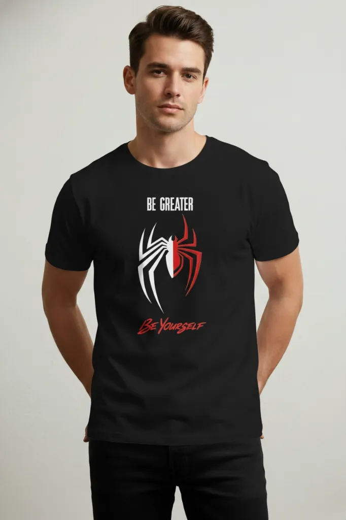 Regular Fit 180 GSM Pure Cotton Bio-Washed T-Shirt