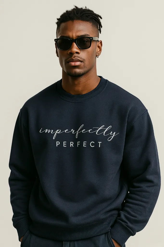 [TYPO-M] Premium Typography Sweatshirt for Men's  (M)